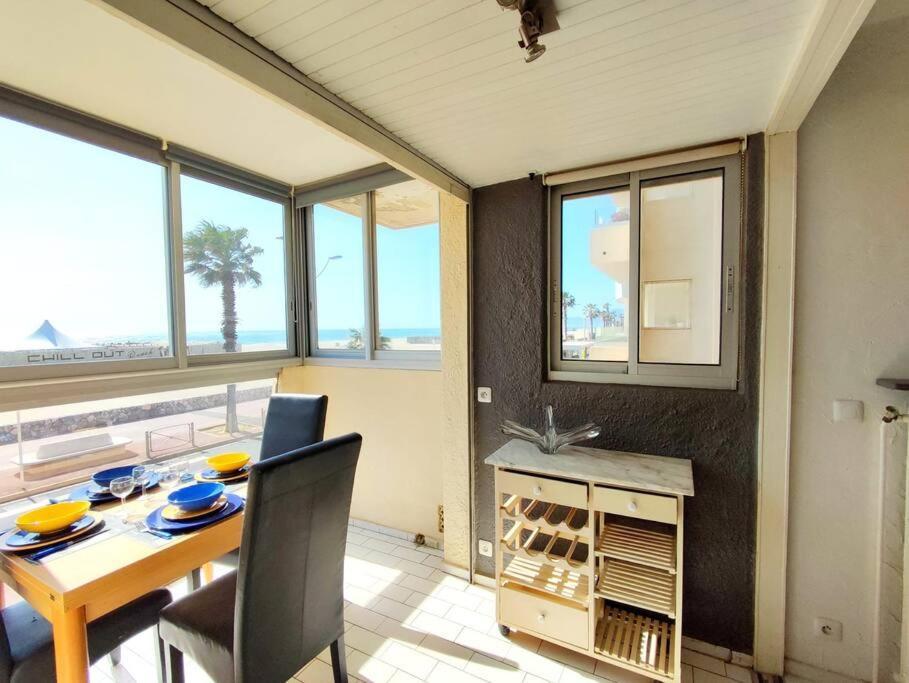 Magnifique Vue Mer Avec Une Chambre - Nouria 55 - Canet-en-Roussillon Luaran gambar