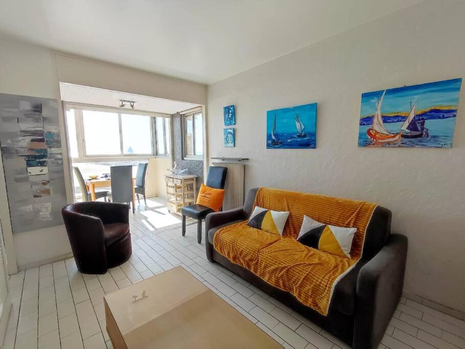 Magnifique Vue Mer Avec Une Chambre - Nouria 55 - Canet-en-Roussillon Luaran gambar